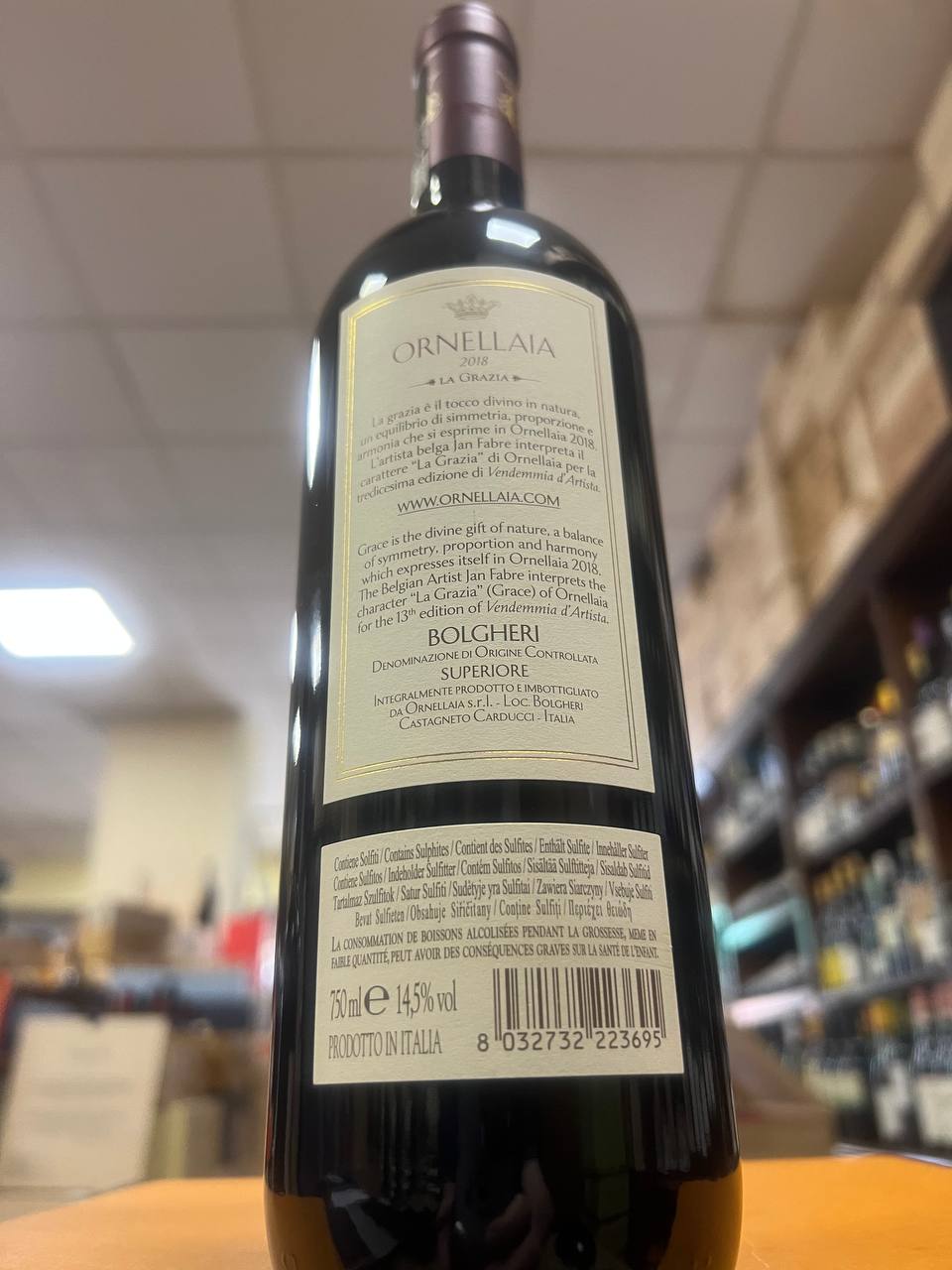 Ornellaia 2018 "La Grazia"