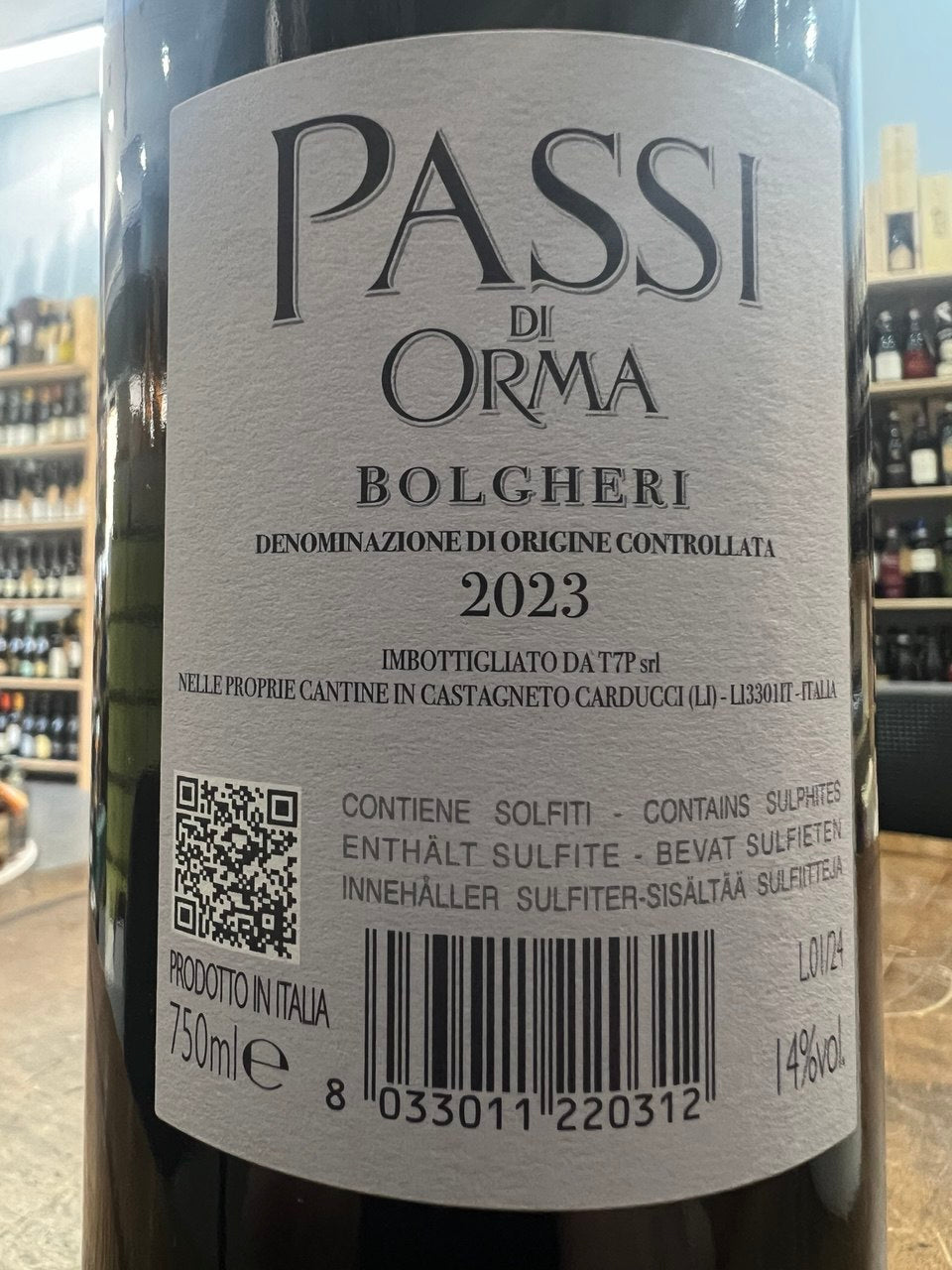 Passi di Orma 2023 DOC Bolgheri Rosso