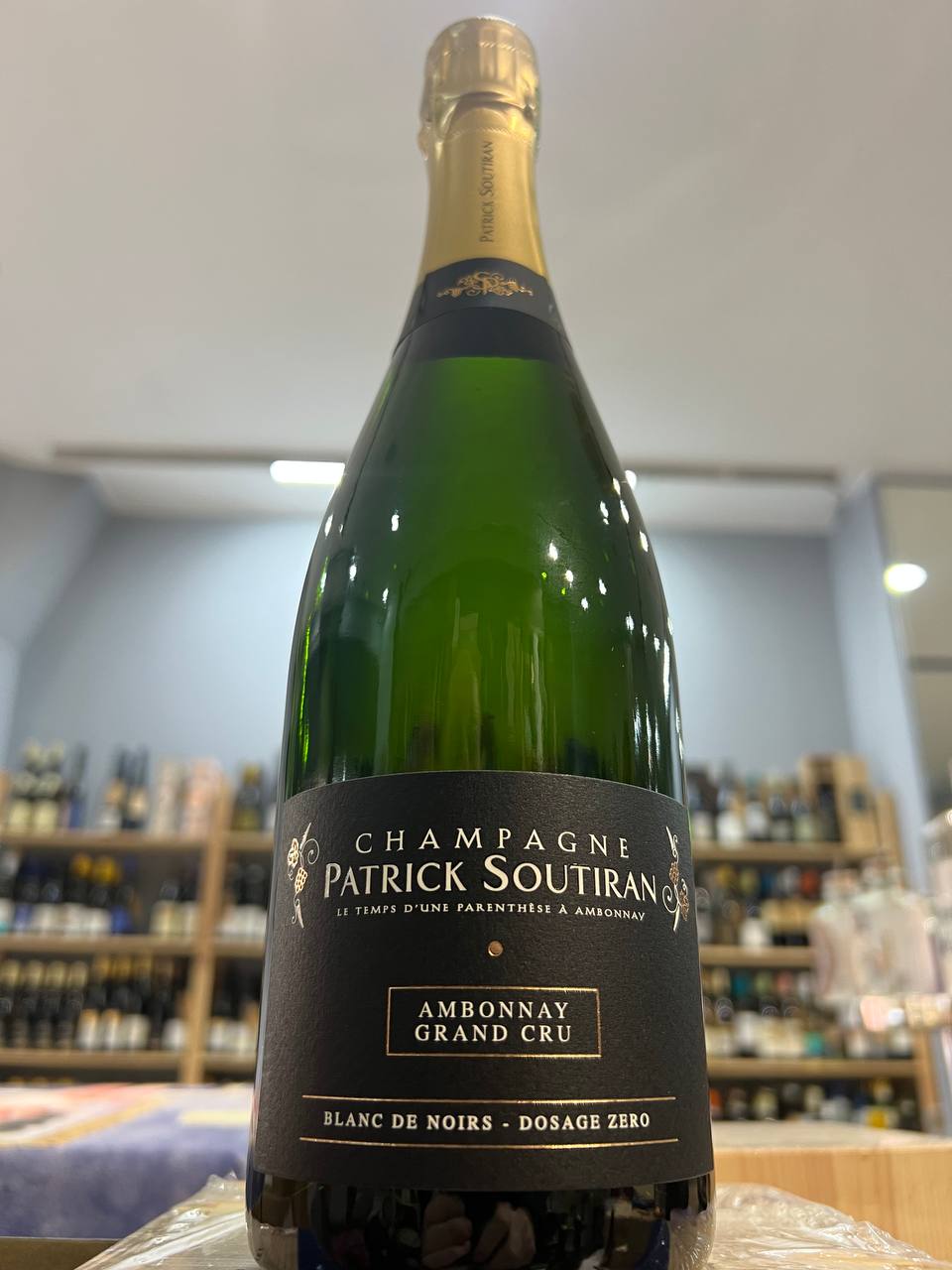 Champagne Patrick Soutiran Dosage Zero Grand Cru Blanc de Noirs