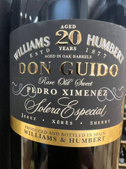 Don Guido Sherry Pedro Ximénez Solera Especial 20 Years Old