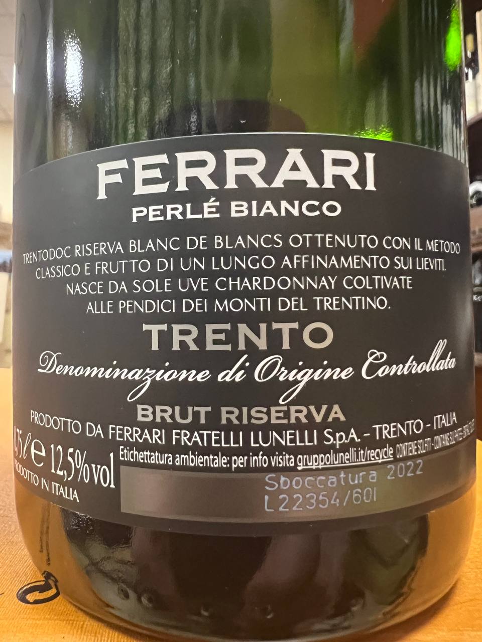 Ferrari Perlè Bianco 2015 TrentoDOC - Con astuccio