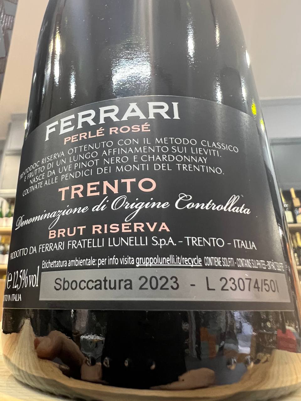 Perlè Rosé Ferrari 2017 Trento DOC Ferrari - Con Astuccio