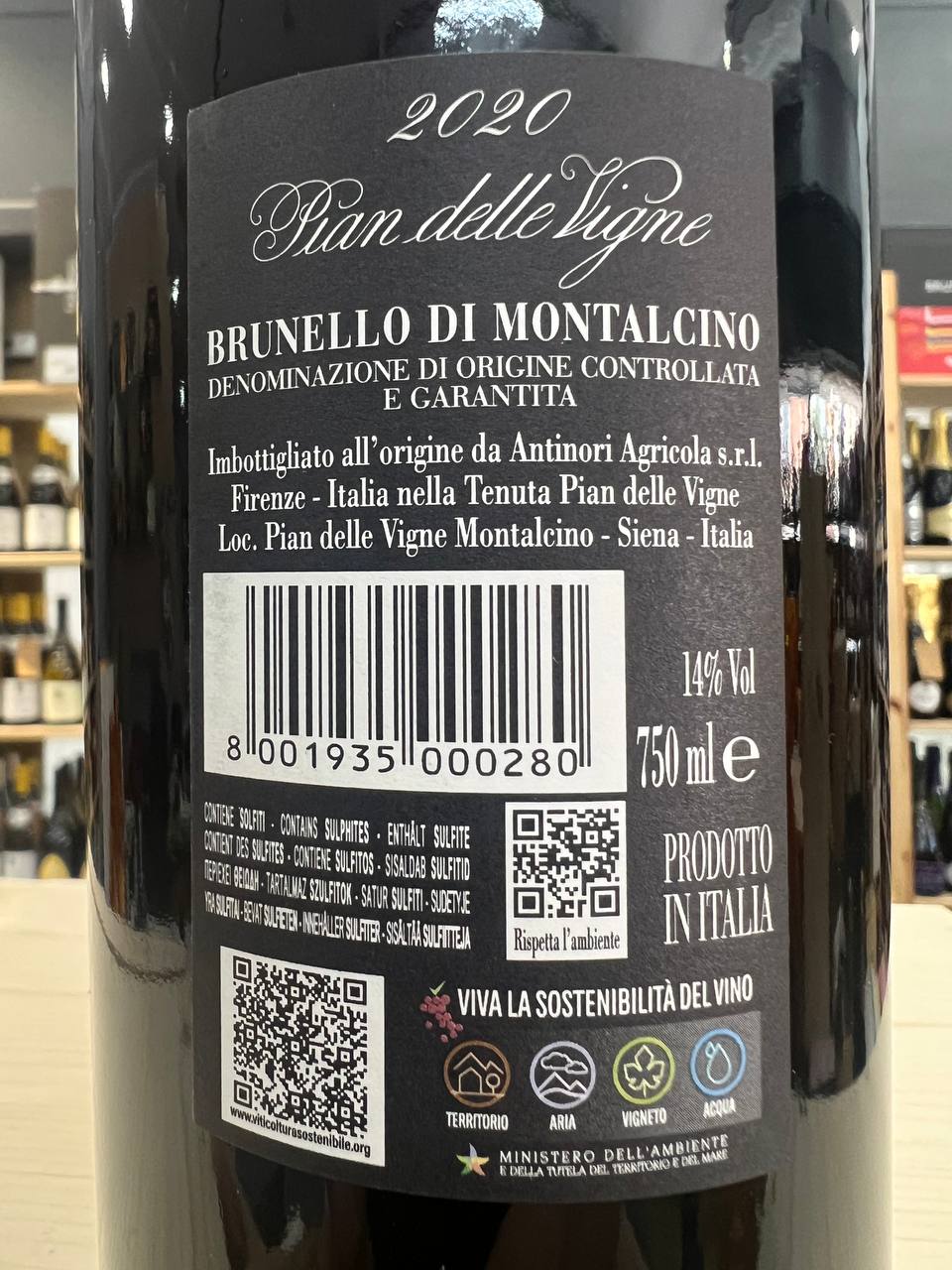 Brunello Di Montalcino Pian Delle Vigne 2020