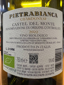Pietrabianca Chardonnay Castel Del Monte DOC 2022