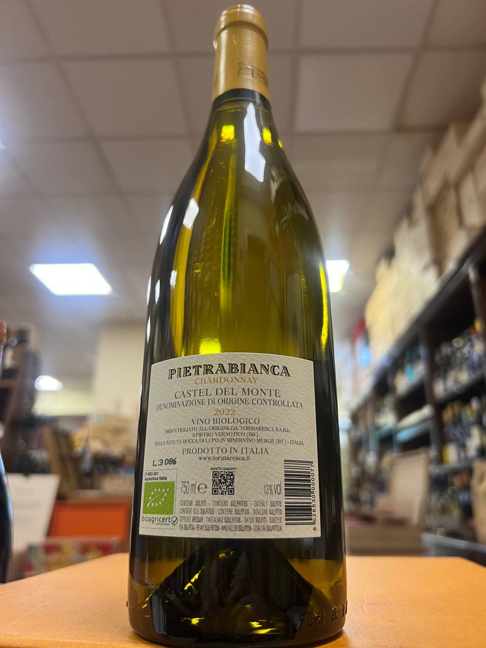 Pietrabianca Chardonnay Castel Del Monte DOC 2022