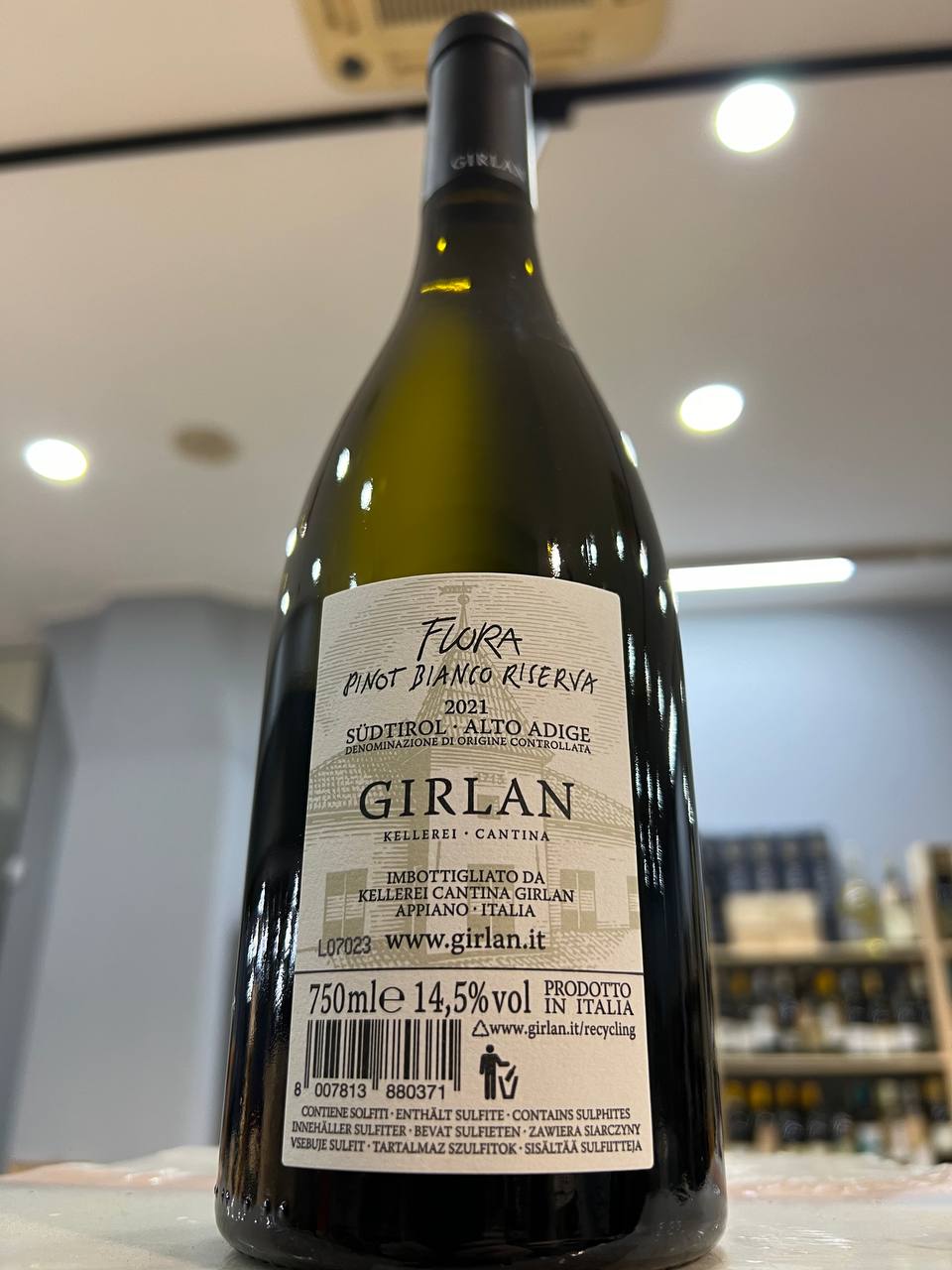 Pinot Bianco Riserva Girlan Flora 2021