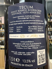 Tecum Magnum Riserva 2020 Pinot Bianco