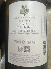 Pinot Grigio Tiefenbrunner Merus 2023