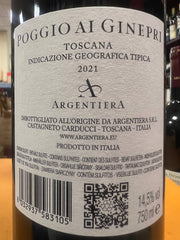 Poggio ai Ginepri Argentiera Bolgheri Rosso 2021