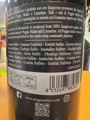 Brunello di Montalcino 2018 Poggio Antico