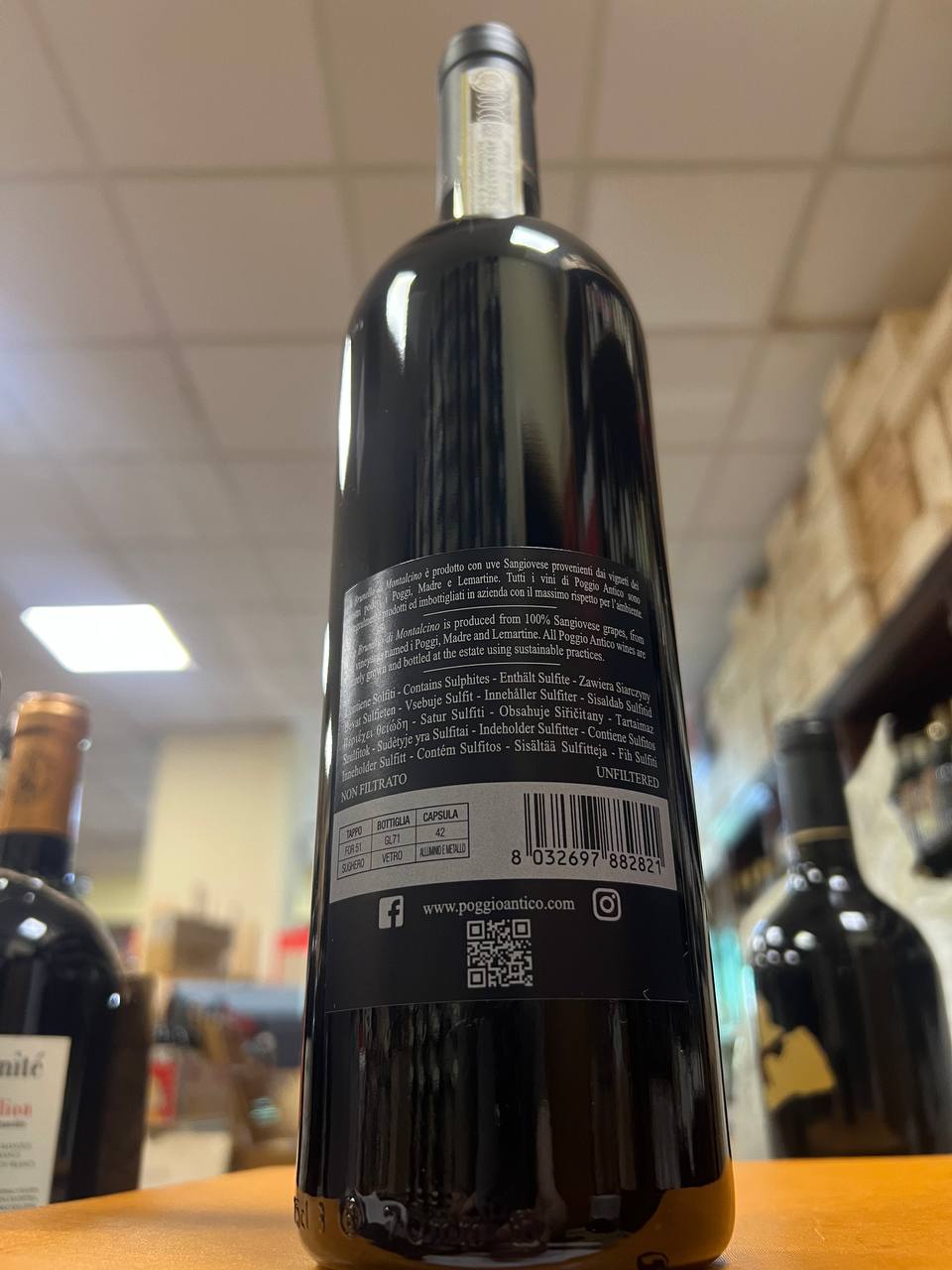 Brunello di Montalcino 2018 Poggio Antico