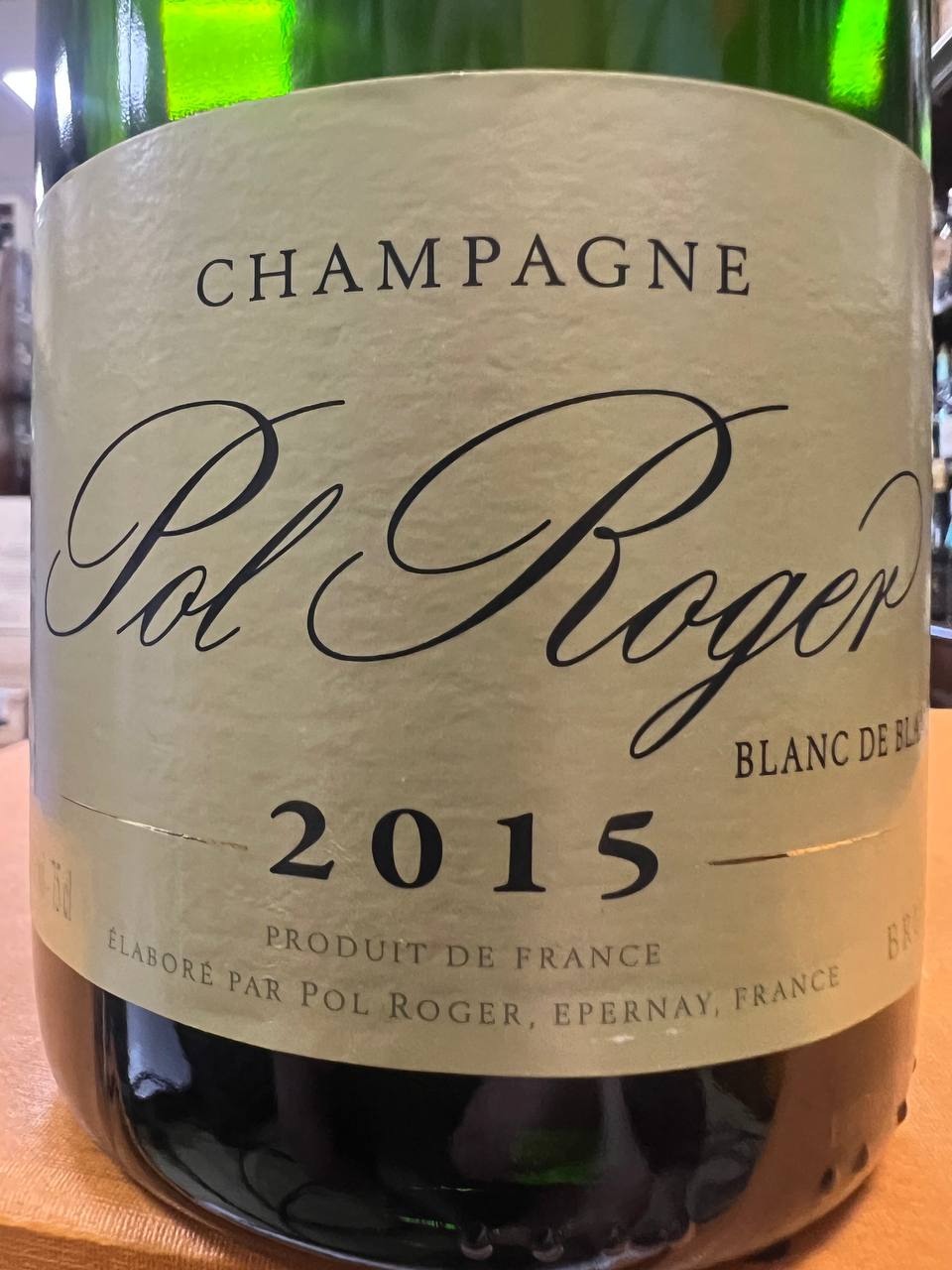 Champagne Pol Roger Blanc De Blancs Vintage 2015
