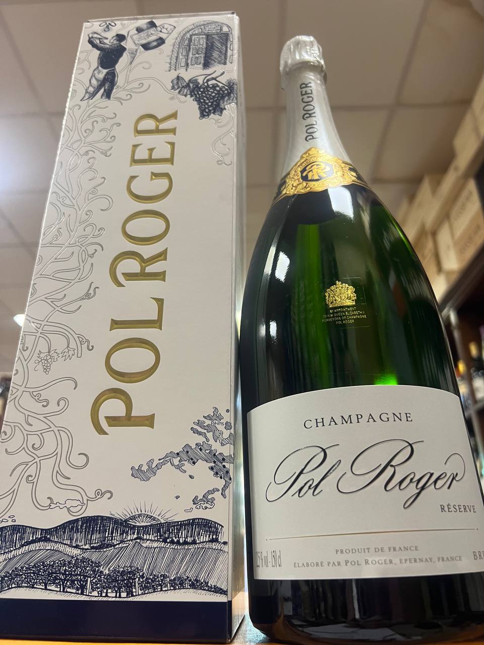 Champagne Pol Roger Brut Réserve Magnum