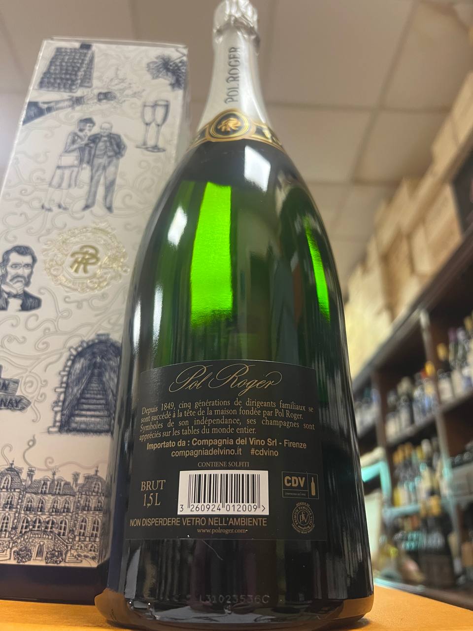 Champagne Pol Roger Brut Réserve Magnum
