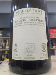Pouilly Fumé Florilège 2018 - Jonathan Didier Pabiot