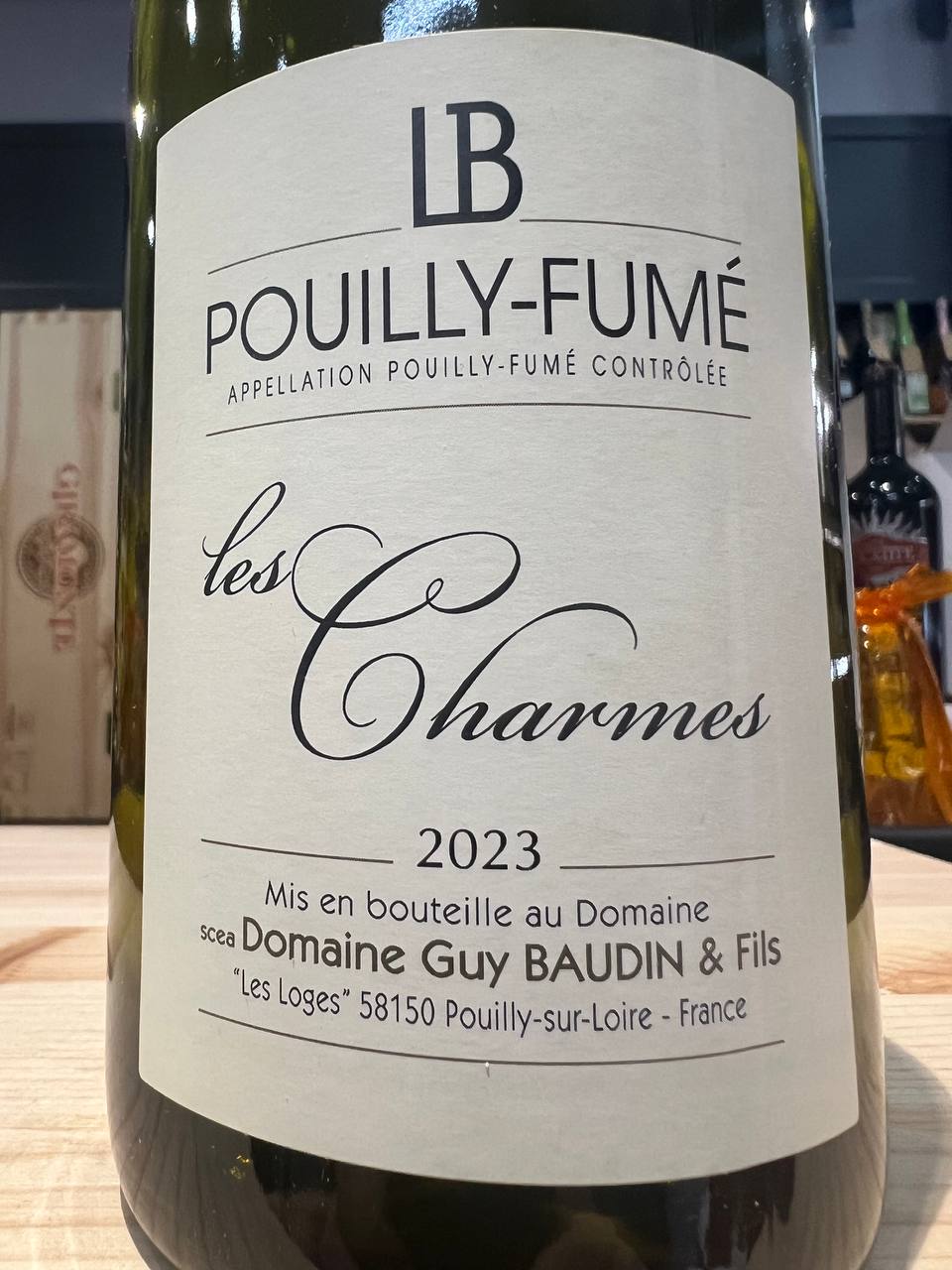 Pouilly-Fumé Les Charmes 2023 Lilian Baudin