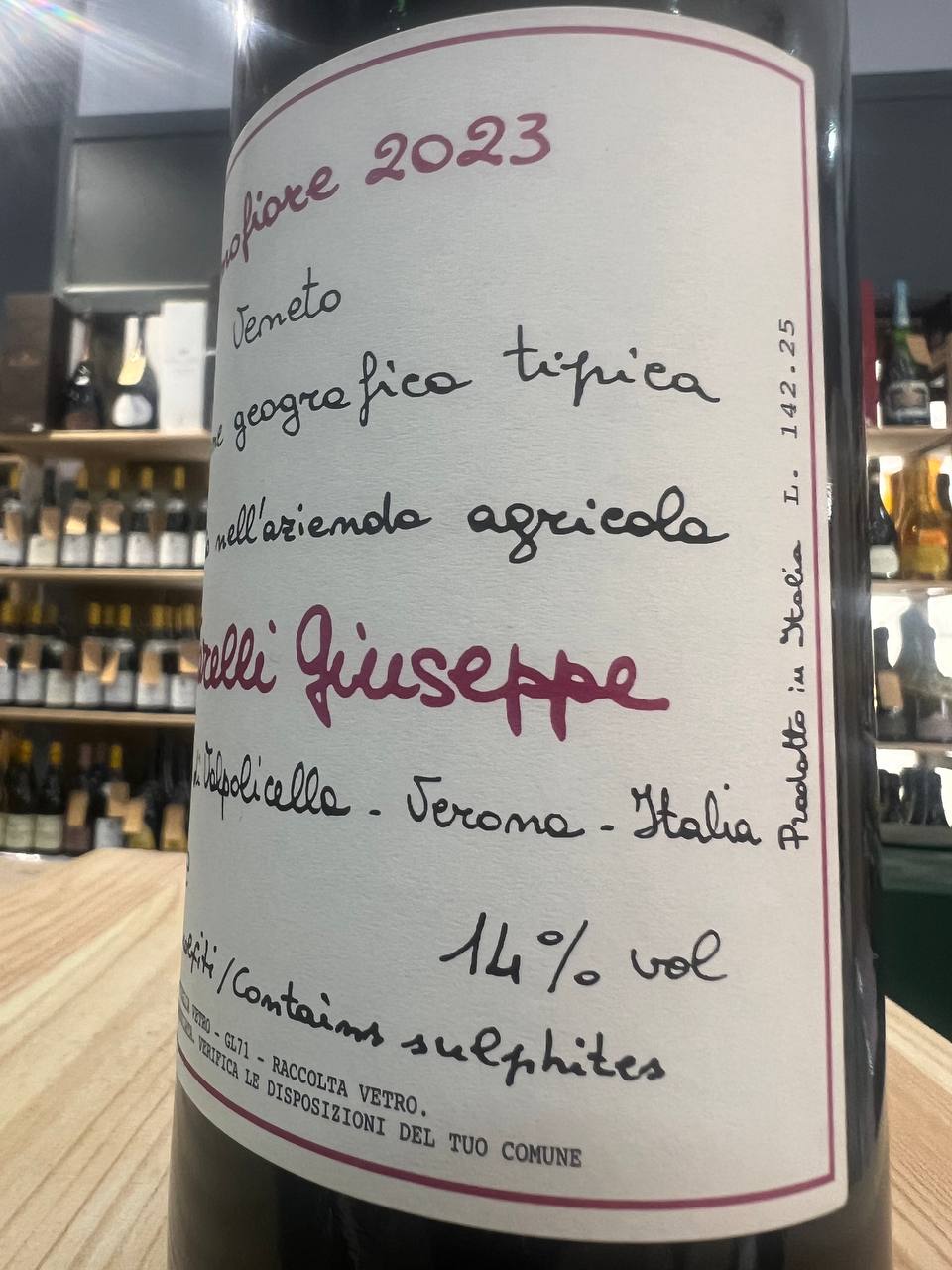 Primofiore Quintarelli 2023 - Veneto IGT