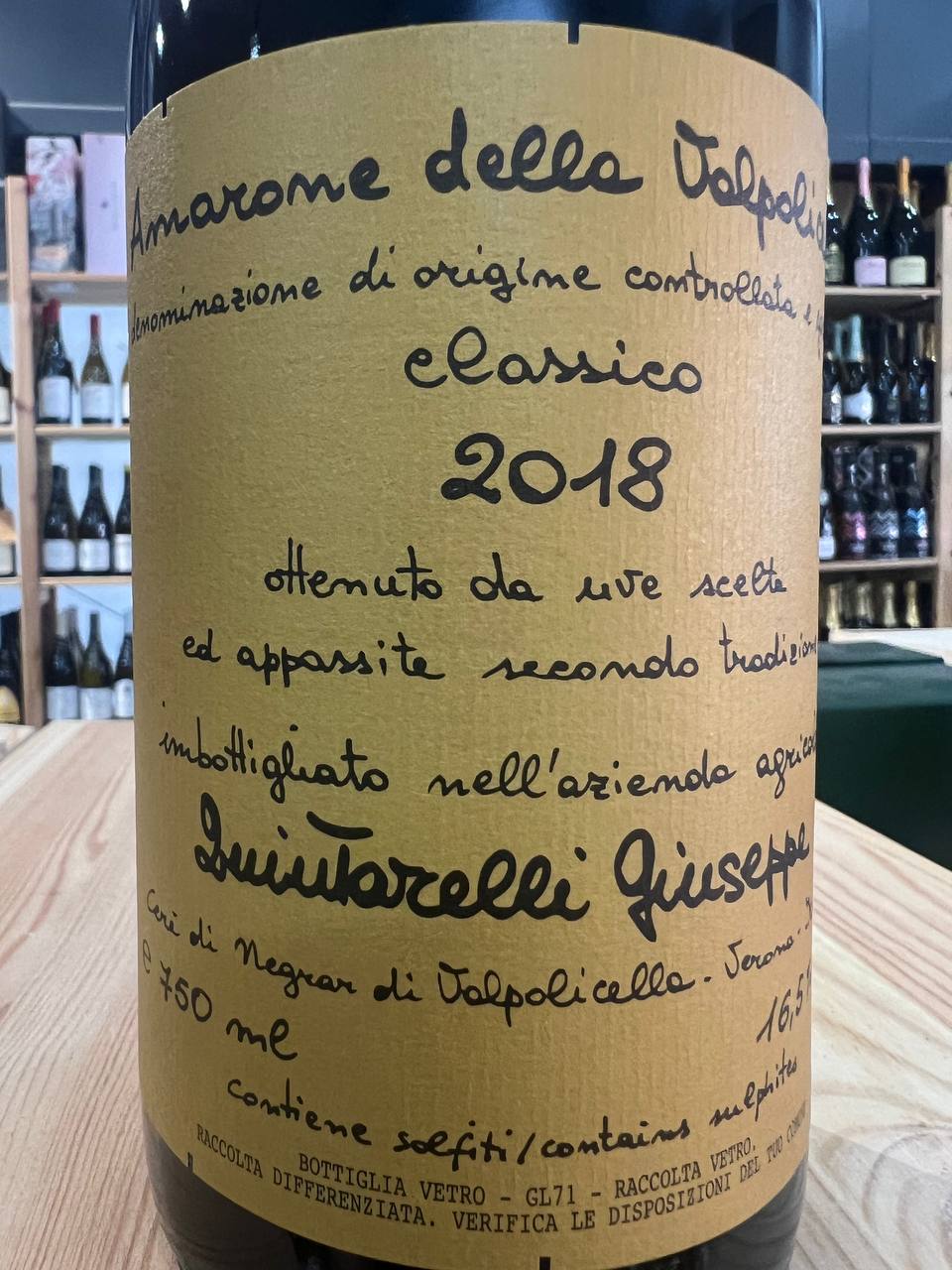 Quintarelli 2018 - Amarone Della Valpolicella DOCG