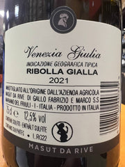 Ribolla Gialla Masut Da Rive 2021
