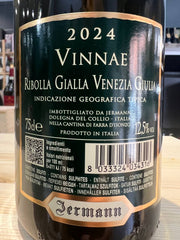 Ribolla Gialla Vinnae 2024 Jermann