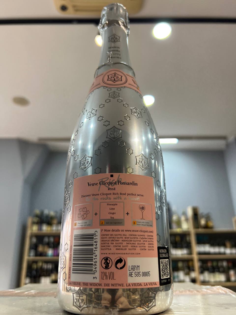 Veuve Clicquot Rich Rosé Champagne Doux