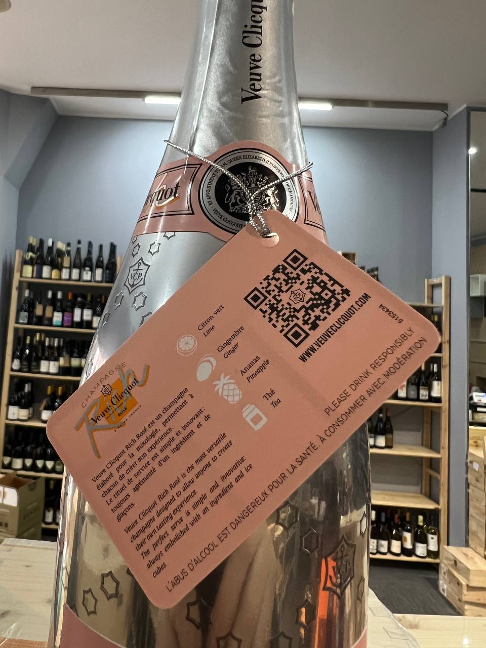 Veuve Clicquot Rich Rosé Champagne Doux