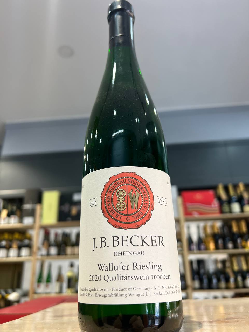 Wallufer Riesling Qualitätswein Trocken 2020 - J.B. Becker