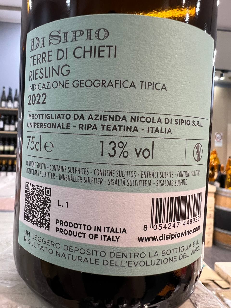 Di Sipio Riesling Terre di Chieti 2022