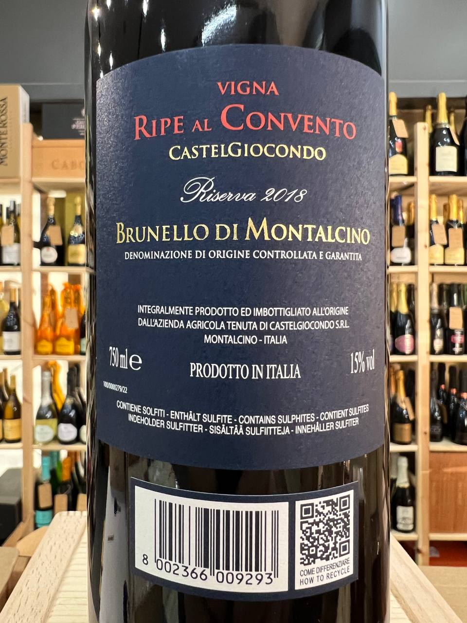 Ripe Al Convento Brunello Riserva 2018
