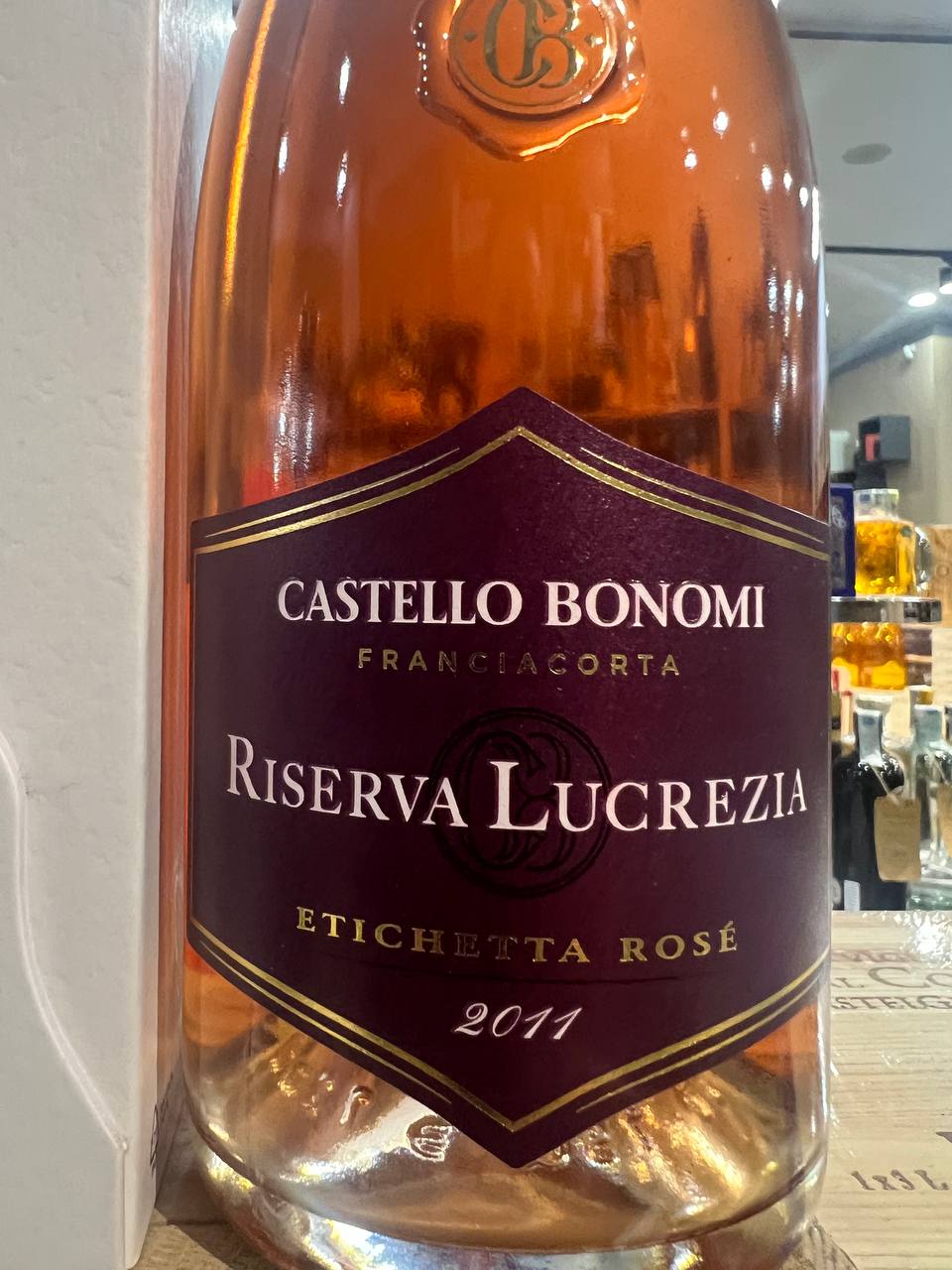Franciacorta Riserva Lucrezia Etichetta Rosé 2011 - Castello Bonomi