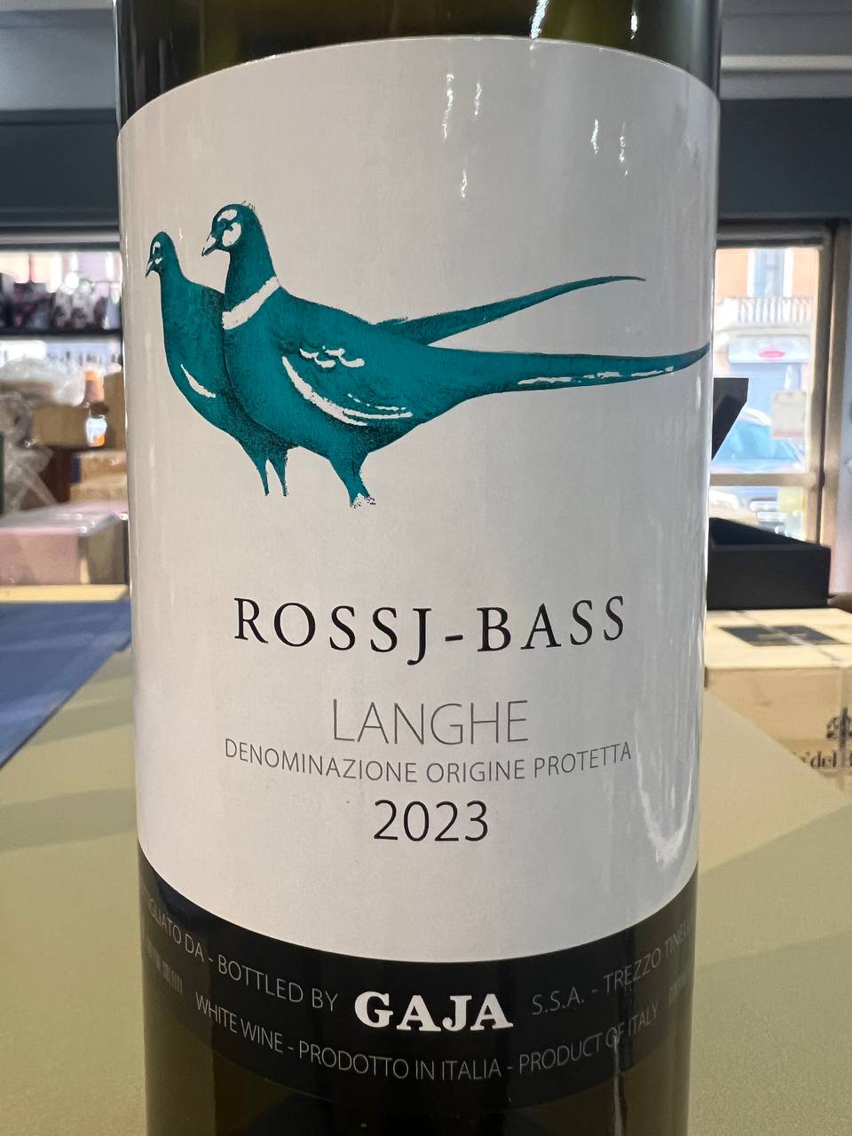 Rossj Bass 2023 Gaja Langhe DOC
