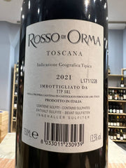 Rosso di Orma 2021 – Podere Orma