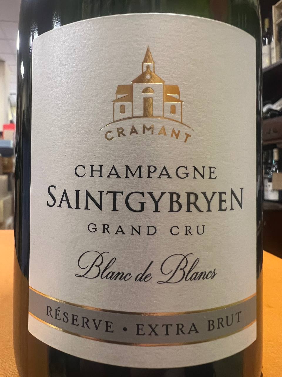 Champagne Grand Cru Saintgybryen Blanc de Blancs  Réserve Extra Brut