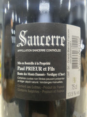 Monts Damnes Sancerre 2018 Paul Prieur & Fils