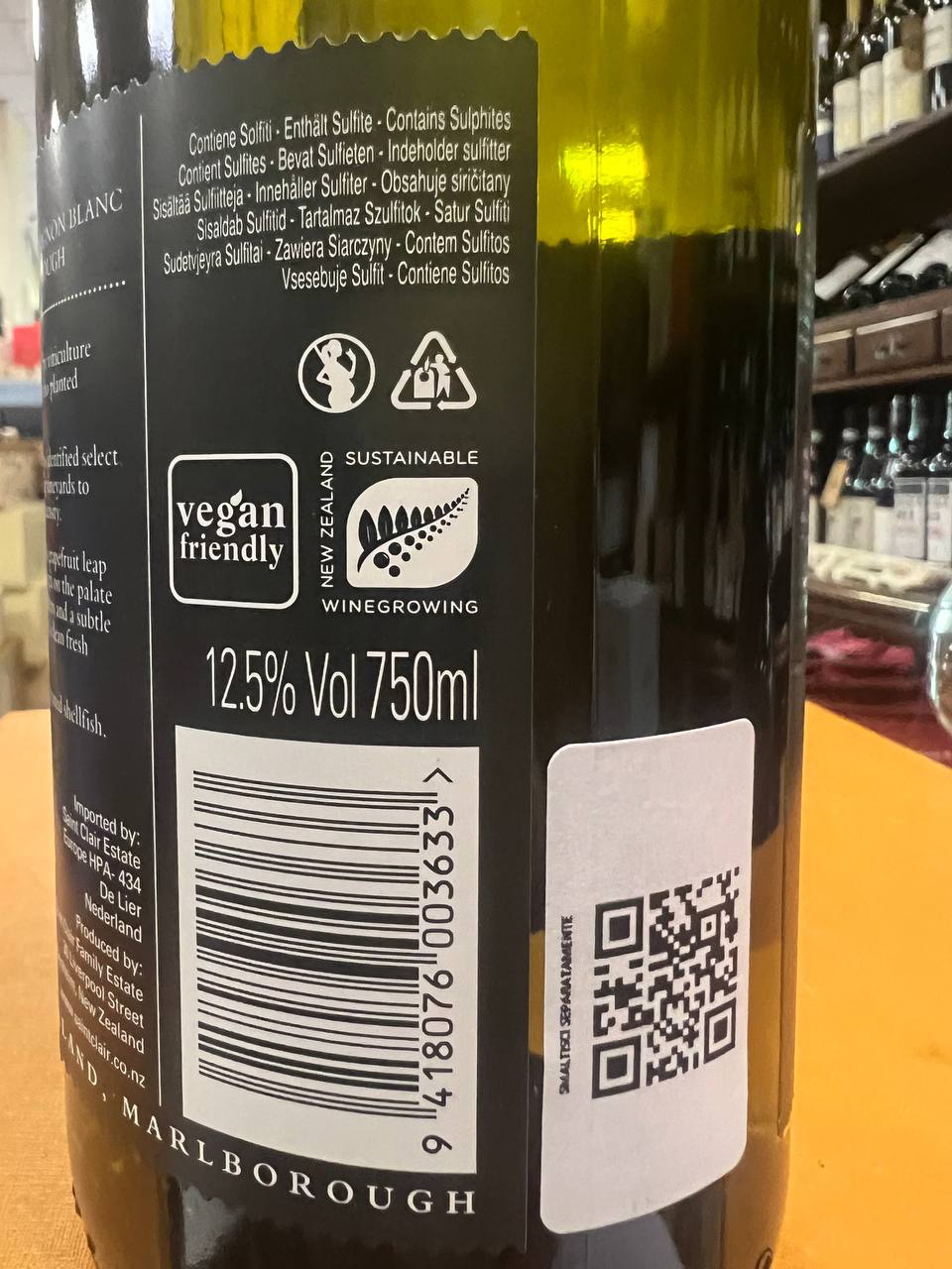 Sauvignon Blanc Origin Saint Clair 2022