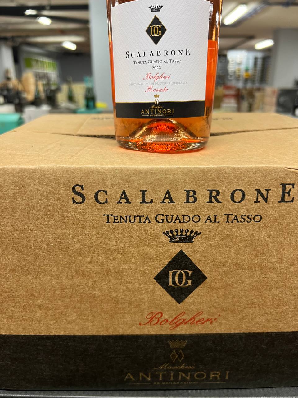 Scalabrone 2022 Cassa da 6 bottiglie Rosato Bolgheri Antinori