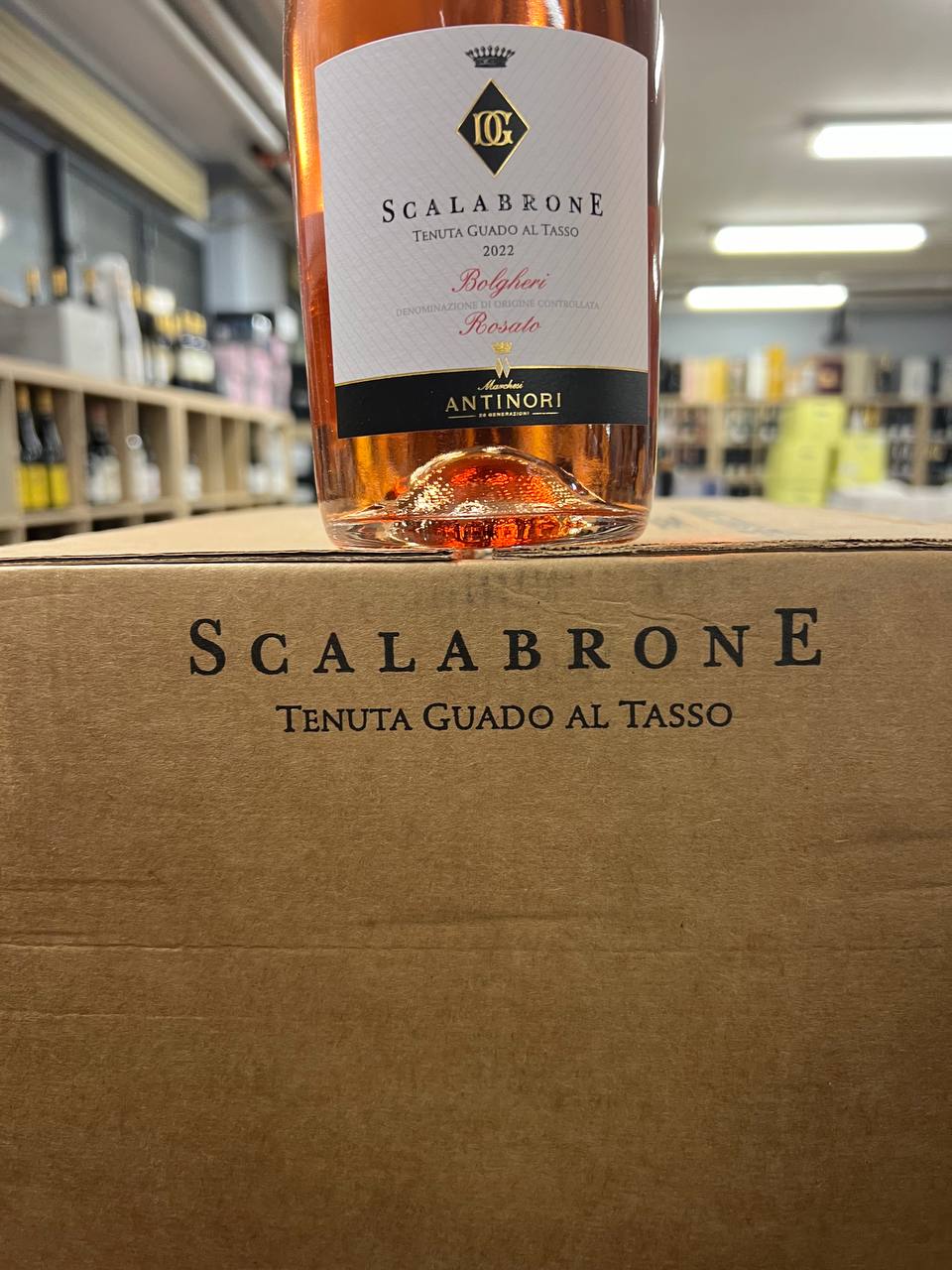Scalabrone 2022 Cassa da 6 bottiglie Rosato Bolgheri Antinori