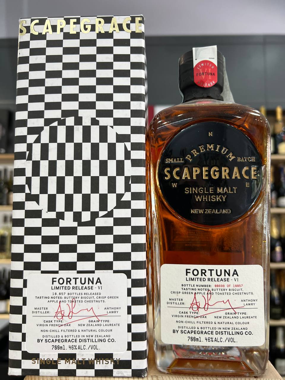 Scapegrace Fortuna Whisky Single Malt Limited Release VI (Astucciato)