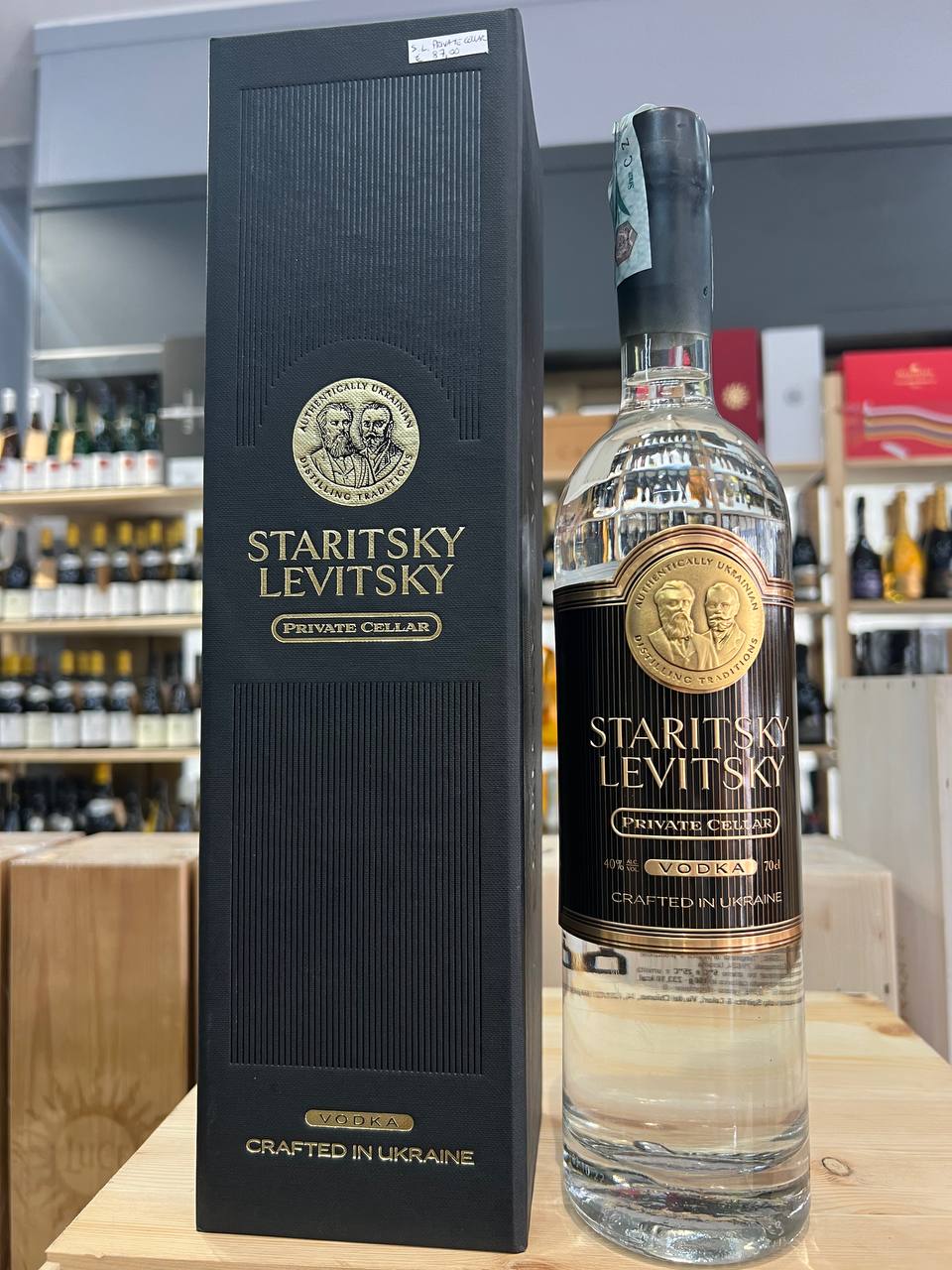 Vodka Staritsky Levitsky Private Cellar Astucciata