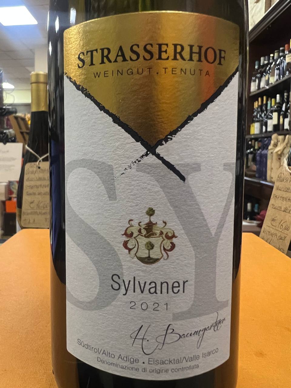 Sylvaner 2022 Strasserhof  Valle Isarco DOC Alto Adige