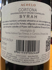 Achelo 2021 Syrah Cortona DOC La Braccesca