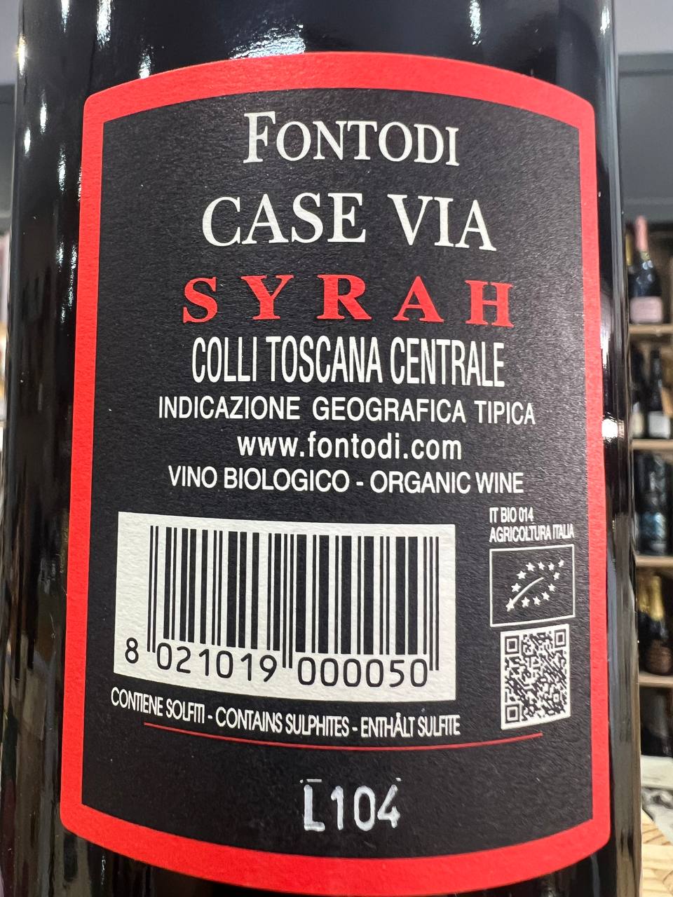 Fontodi Syrah Case Via 2021
