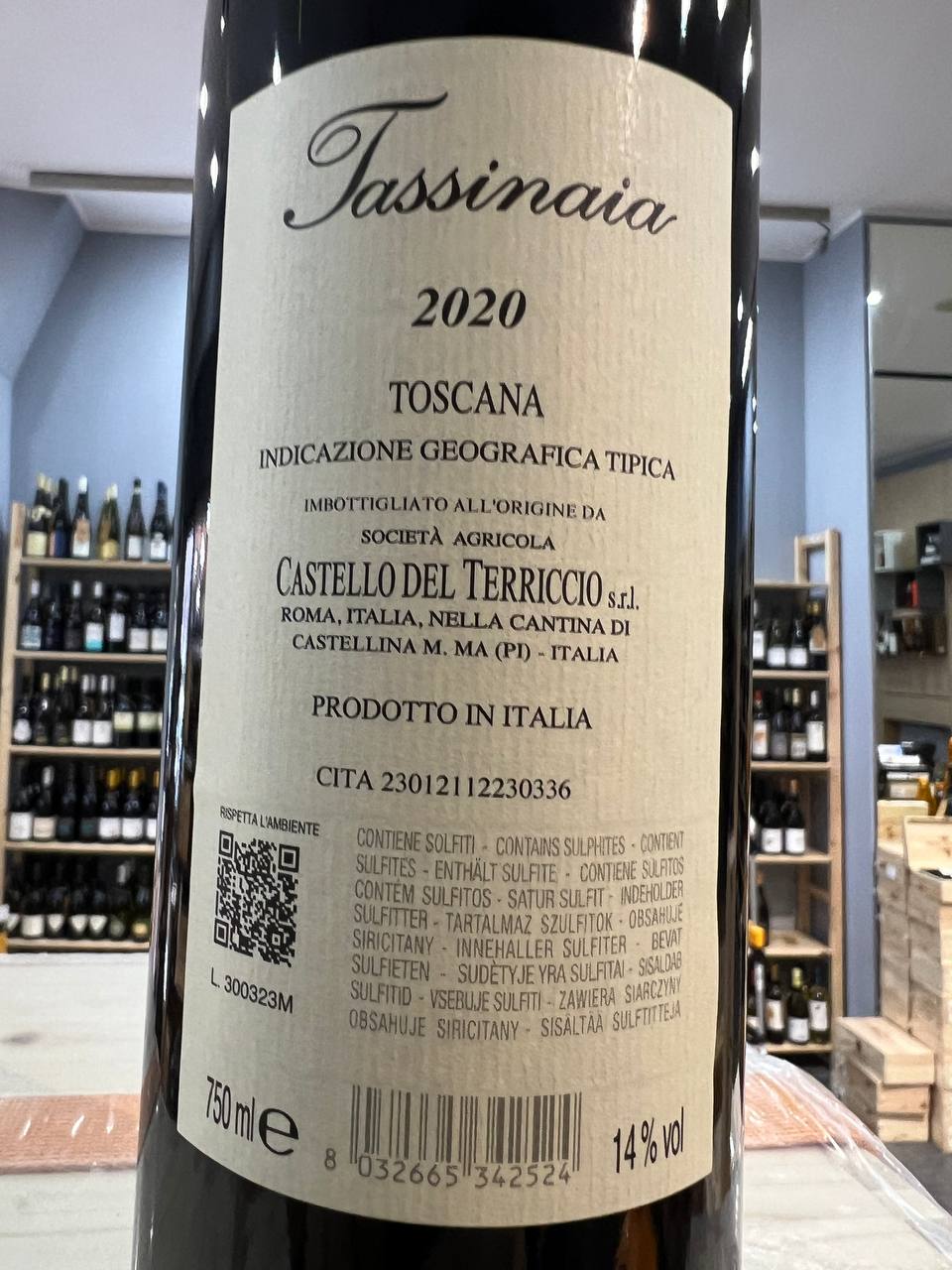 Tassinaia 2020 Castello Del Terriccio