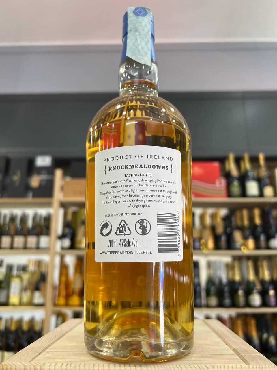 Irish Whisk Tipperary Knockmealdowns 10 Years Single Malt