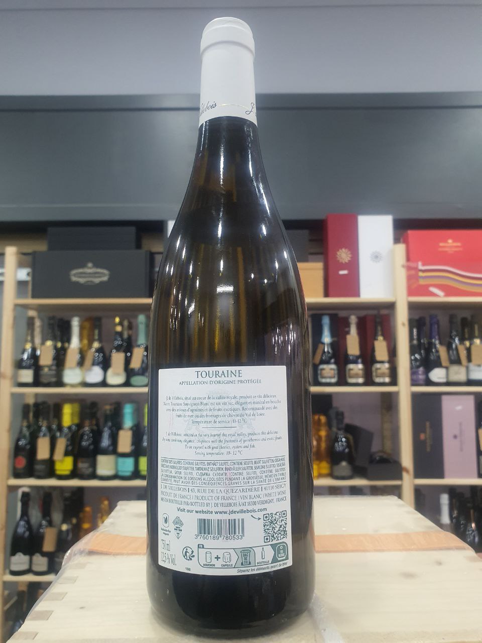 Touraine Sauvignon Blanc 2022 J. De Villebois