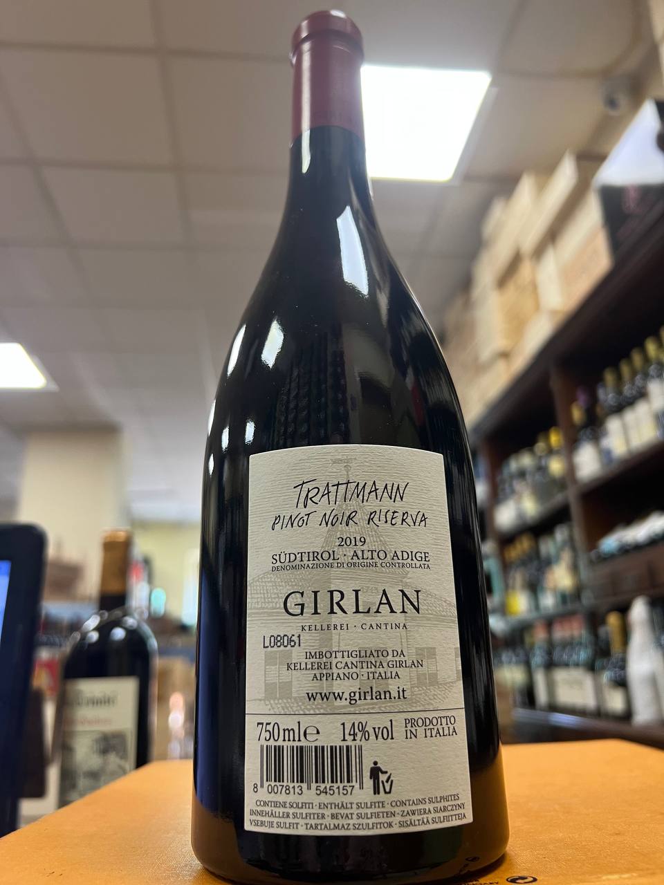 Pinot Nero Riserva Trattmann 2019 Girlan