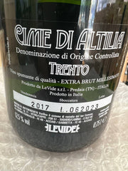 Trentodoc Cime di Altilia Extra Brut 2017 LeVide
