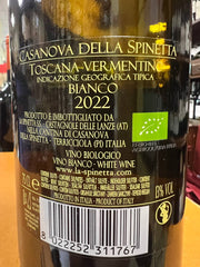 Vermentino 2022 La Spinetta Toscana IGT - Tenuta Casanova