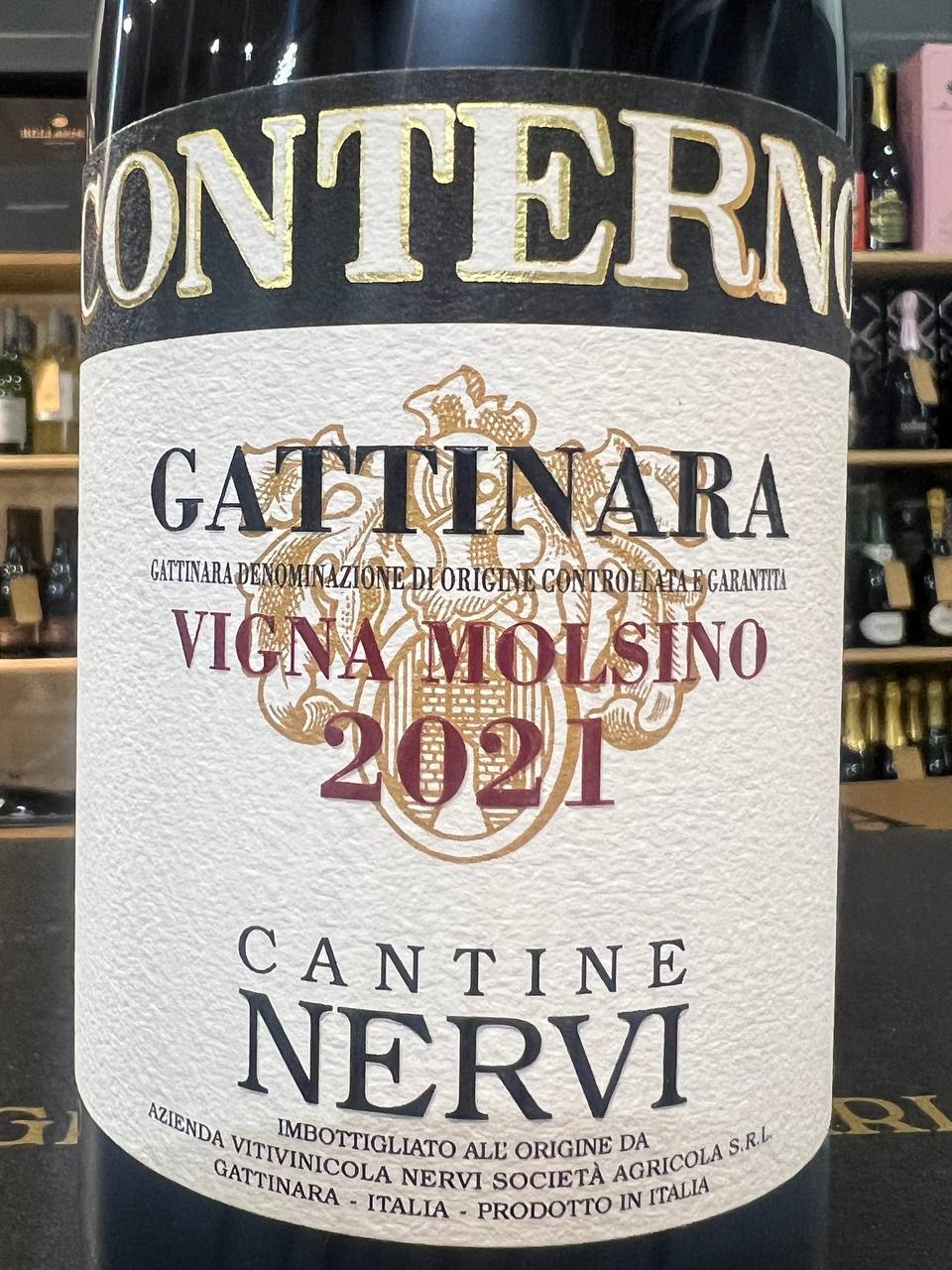Vigna Molsino 2021 Gattinara DOCG Cantine Nervi