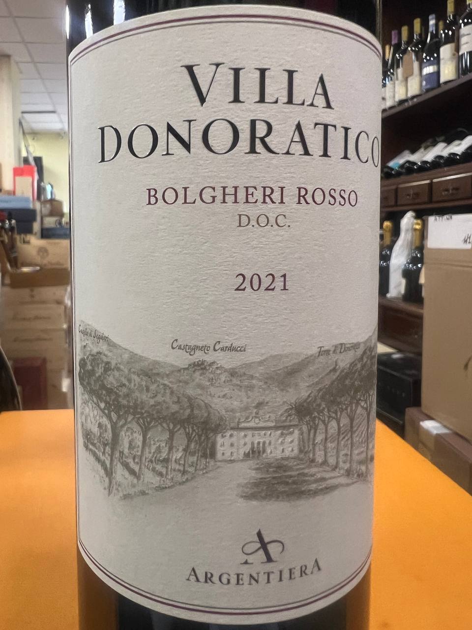 Villa Donoratico Argentiera Bolgheri Rosso 2021